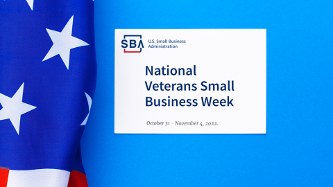 National Veterans Small Business Week is Almost Here