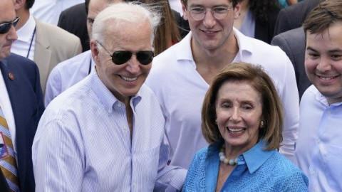 Joe Biden Praises Nancy Pelosi as ‘Most Consequential Speaker’ in History After She Announces Exit from Leadership
