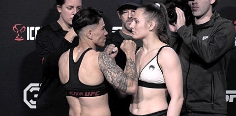 UFC Vegas 69: Andrade vs. Blanchfield fight card face-offs