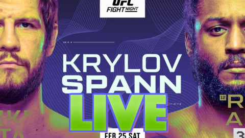 UFC Vegas 70 Live Results: Krylov vs. Spann