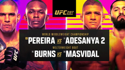UFC 287 Live Weigh-In Results and Video
