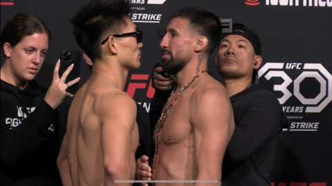 UFC Fight Night 233 Face-Offs Video