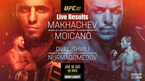 UFC 311: Makhachev vs. Moicano Live Results