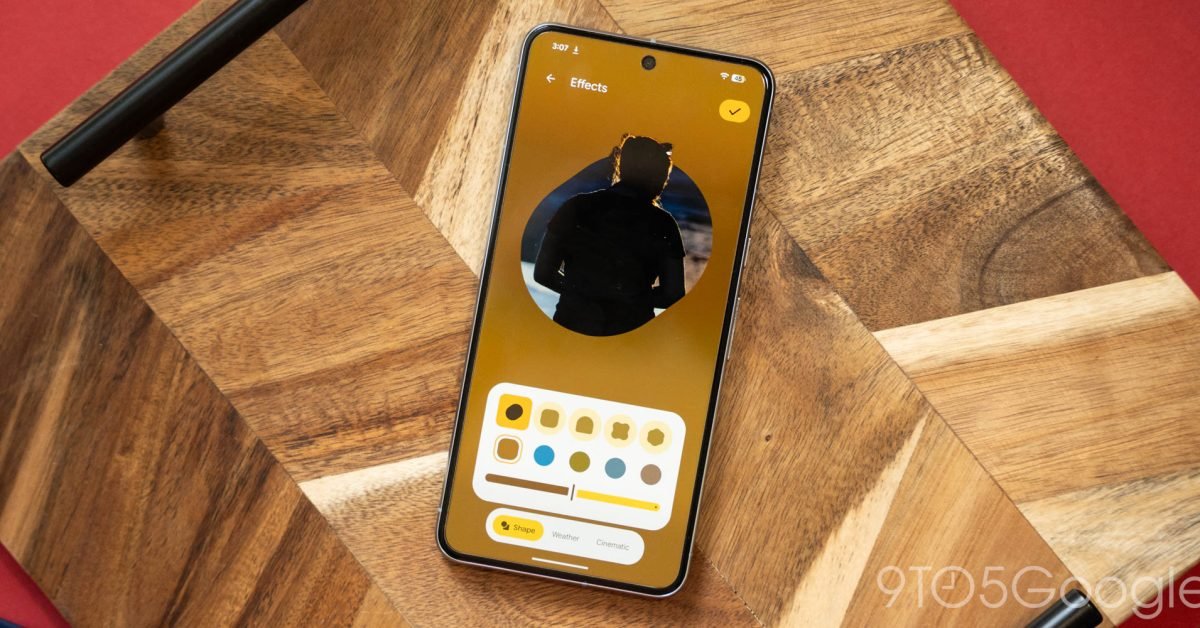 Google Pixel adding wallpaper shape and weather ‘Effects’ in Android 16 ...