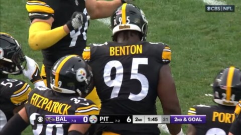 Keeanu Benton Speaks On Mentoring Derrick Harmon