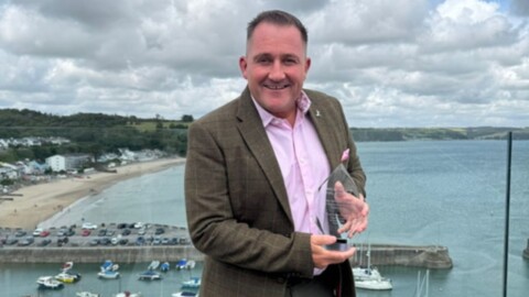 Triathlon visionary Matthew Evans inducted into the Wales Sports Hall of Fame