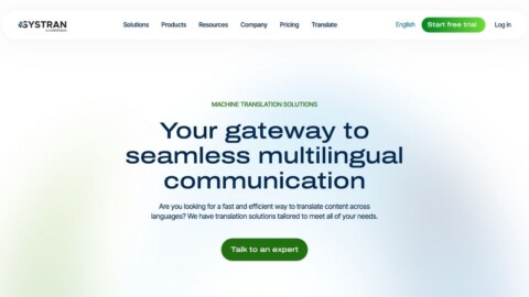 Systran: Multilingual communication tool