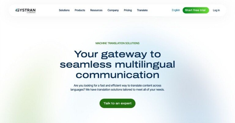 Systran: Multilingual communication tool – Game Changers