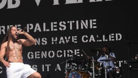 BBC faces backlash for airing Bob Vylan’s ‘death to IDF’ chant at Glastonbury