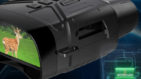 Confirm conspiracy theories & catch creatures with this nighttime gadget