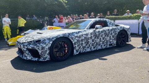 Here’s The New Toyota (Or Lexus) Supercar Up Close