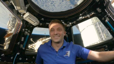 Astronaut Matthew Dominick Speaks to Scientific American, Live from the International Space Station
