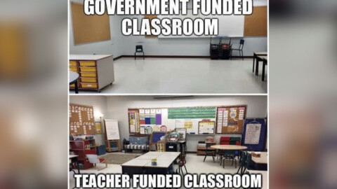 Teachers invest in classes and classrooms