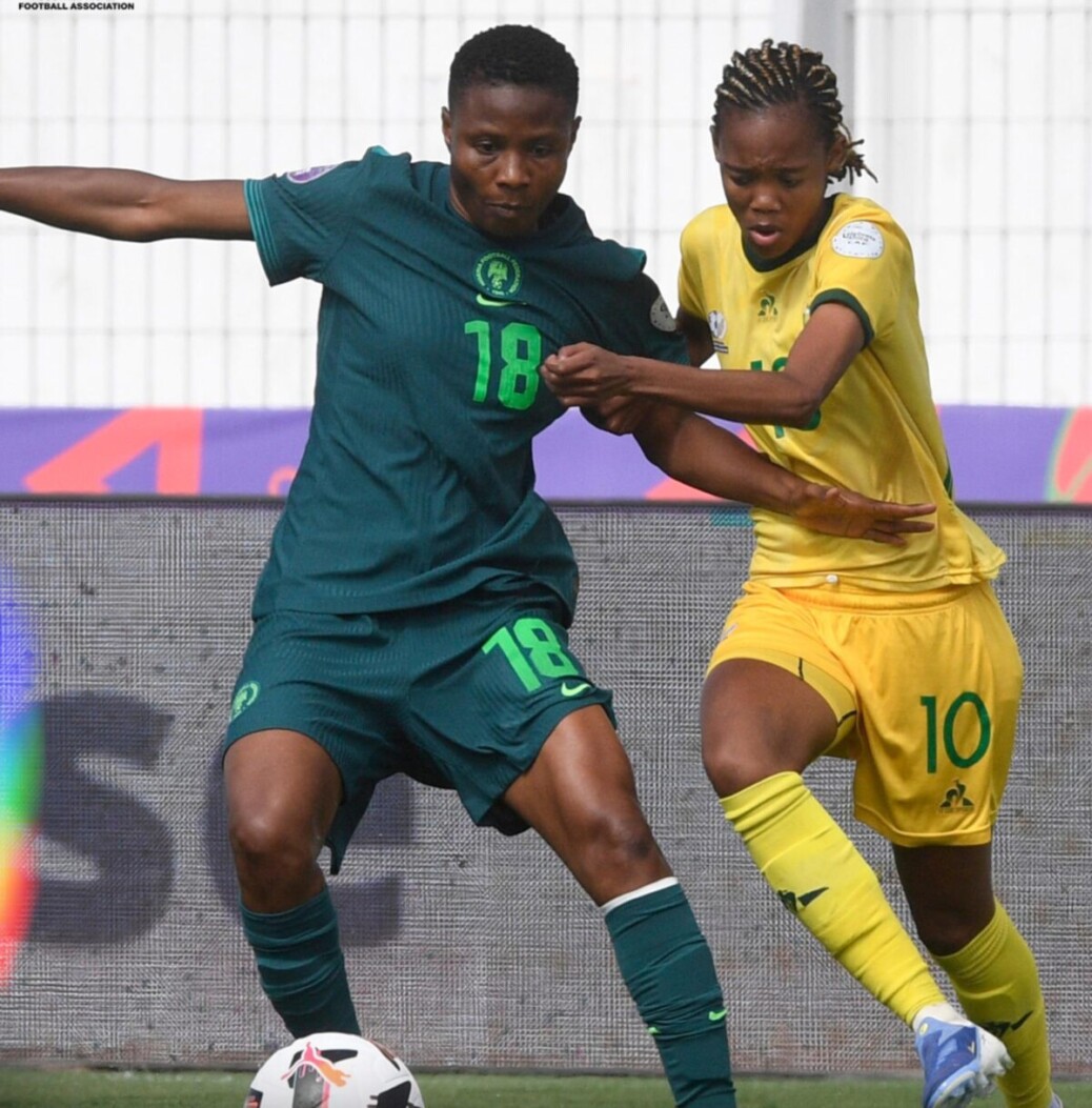 Alozieâs last-minute strike sends Nigeria into WAFCON final with 2-1 win over South Africa
