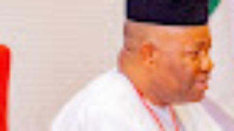 “Tinubu’s Burial Was Impressive” — Akpabio Declares While Honouring Buhari (VIDEO)