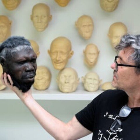 Bust of Mesolithic woman Mos’anne unveiled with stunning realism