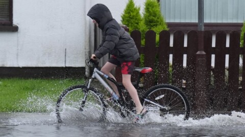 Thunderstorm warning to come into force bringing rain, lightning and hail