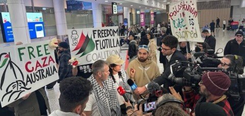 Australians Detained Aboard Gaza-Bound Aid Boat Handala Have Arrived Home To Sydney