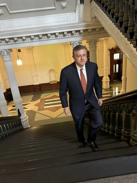 Texas Democrats fled the state to oppose GOP redistricting. Why this one stayed behind.