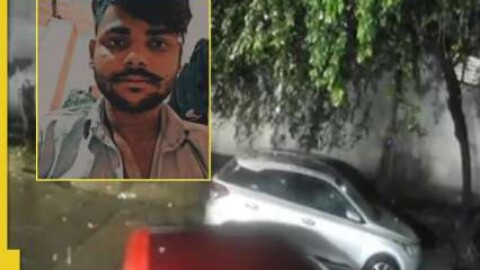 Man hit by car, dragged for 600m by 16-year-old in Delhi’s Samaypur Badli, CCTV footage shows accused fleeing incident site