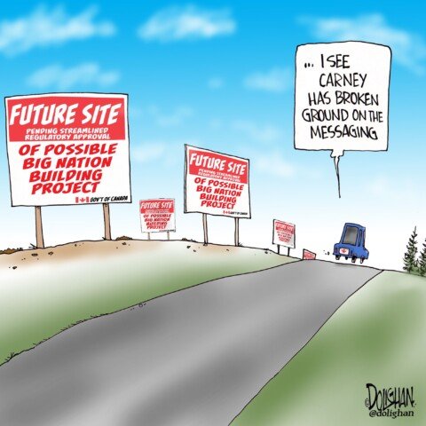 Tim Dolighan cartoon, Sept. 13, 2025