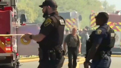 At least two killed and nine injured in shooting and fire at Mormon church in Michigan