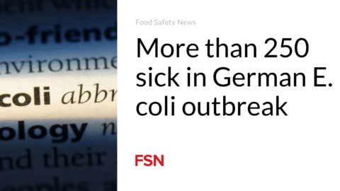More than 250 sick in German E. coli outbreak