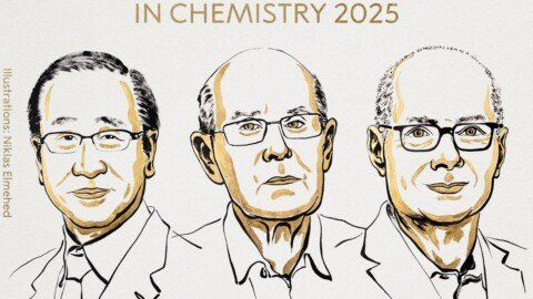 Trio win Chemistry Nobel 2025 for metal–organic frameworks