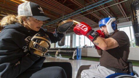 ‘Fulfilling a dream’: Edmonton man training to compete in para-boxing on national stage