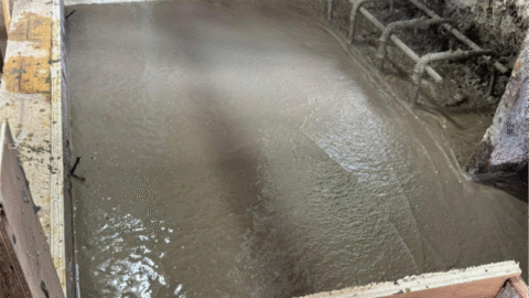 Novel concrete mixes at the Museum of London