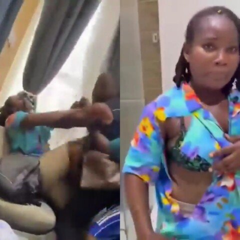 Nollywood Producer Allegedly Fights With Female Crew Member On Movie Set [Video]