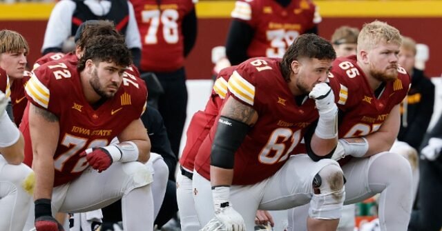 VIDEO: Iowa State’s Benjamin Brahmer Collapses on Field After Scary Hit