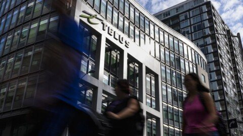 Telus reports $493M Q3 profit attributable to common shareholders, up from year ago