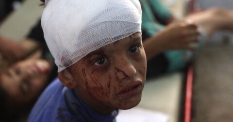 Displacement and intensive bombardment remind Gazans of the first days of war