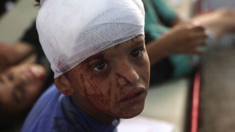 Displacement and intensive bombardment remind Gazans of the first days of war