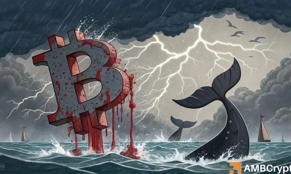 Bitcoin: Will $1.12B whale sell-off fuel BTC’s slide toward $88K?