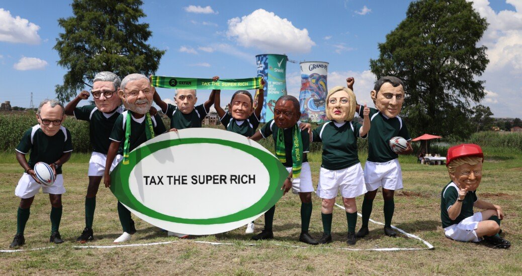 GROUP OF 20: ‘Trump’ throws a tantrum in Soweto