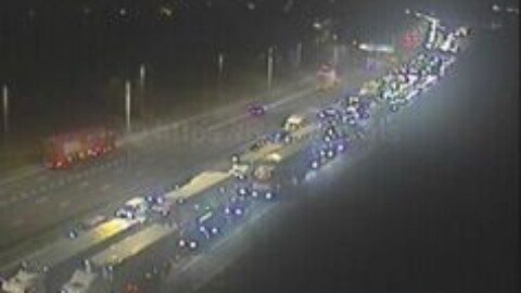 M1 traffic: Drivers hit by 2 miles of chaos and severe delays on major motorway