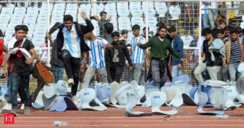 Messi event chaos: Inquiry panel members reach Salt Lake stadium to carry out inspection