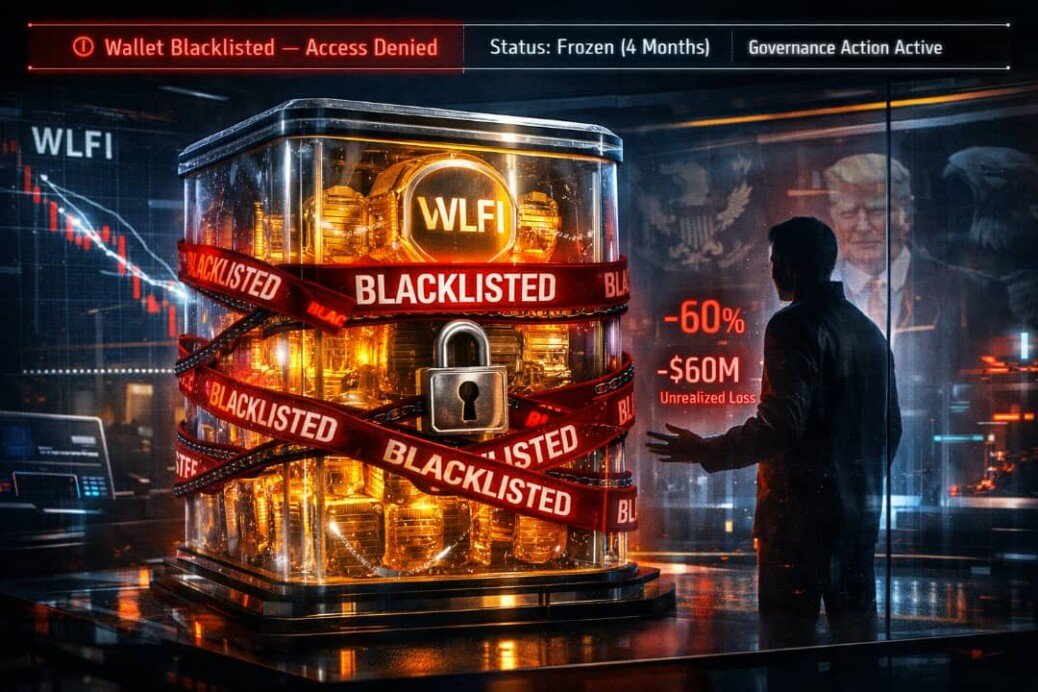 Justin Sun Locked Out As WLFI Blacklist Drags Into Fourth Month