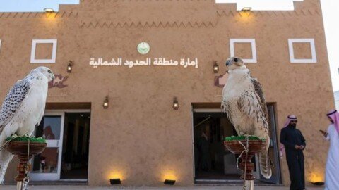 Falconry Exhibit Captivates Visitors at Interior Ministry Exhibition