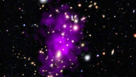 Champagne Cluster is Actually Two Galaxy Clusters in Process of Merging, Astronomers Find