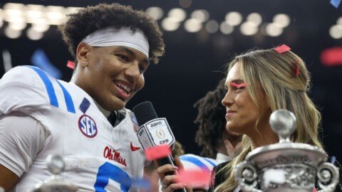 Ole Miss QB Trinidad Chambliss Praises Jesus after Upset of Georgia: ‘He’s Been with Me’