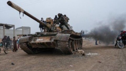 Syrian forces are pushing Kurds out of the Aleppo area