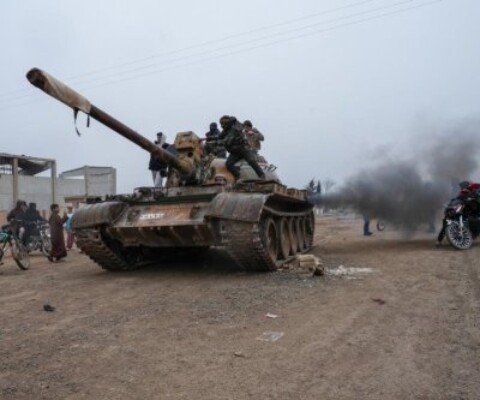 Syrian forces are pushing Kurds out of the Aleppo area