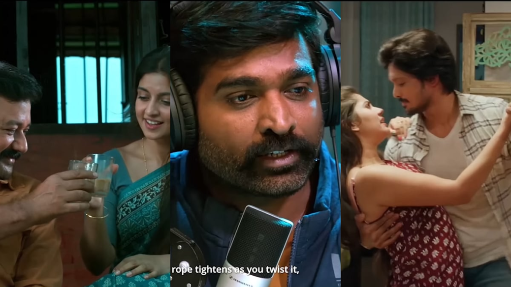 Kaadhal Kathai Sollava Trailer: Vijay Sethupathi listens to two love stories in this romantic film