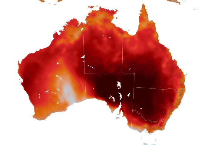 Summer Heat Hits Southeastern Australia