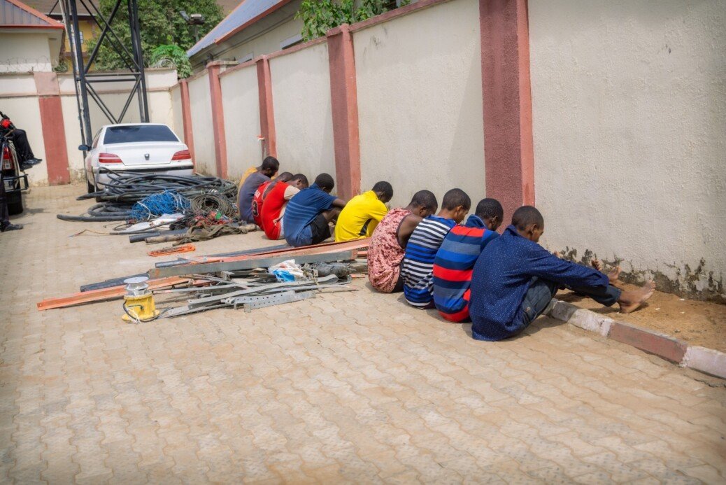 NSCDC nabs 10 suspects for vandalism, kidnapping in Abuja, neighbouring states