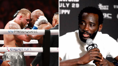Terence Crawford doubles down on Jake Paul vs. Mike Tyson rigged allegations
