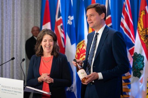 Alberta Premier Danielle Smith looking to ditch clock changes as B.C. moves to permanent daylight